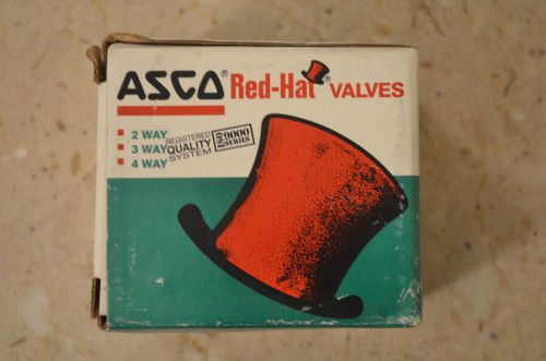 New ~ ASCO RED-HAT THT8320A85 ~ 1/4&#034; NPT ~ 120 VAC 60Hz ~ 110 VAC 50Hz