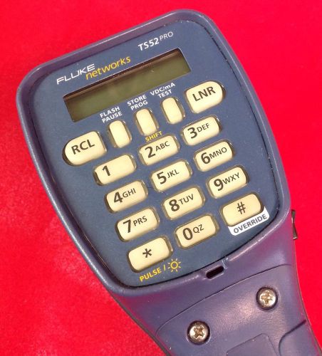 FLUKE NETWORKS TS52 PRO Butt Set  Telephone Test Set FREE SHIPPING