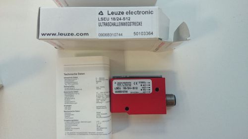 Ultrasonic sensor set type Leuze LSSU 18-S12 &amp; LSEU 18/24-S12