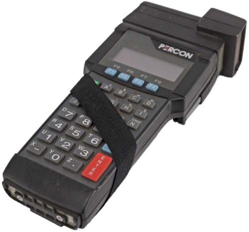 Percon 40-000-00 pt 2000 portable handheld data capture terminal unit for sale