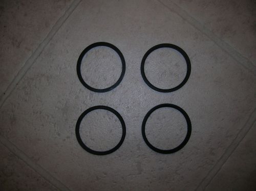 Lot of 110 black neoprene washers for 2&#034; pipe 2-3/8&#034; id for sale