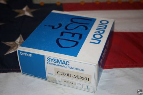 NEW Omron PLC 32 pt Input Output Unit C200H-MD501  BNIB