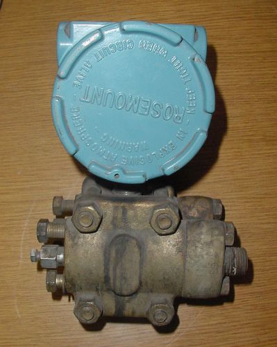 Rosemount 1151 SMART Alphaline Pressure Transmitter 1151DP3S12B1 01151-0725-0008