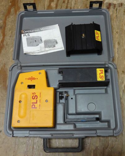 PLS 5 PLSS PACIFIC LASER SYSTEMS PLUMB/LEVEL/SQUARE PALM LASER LEVEL SYSTEM KIT