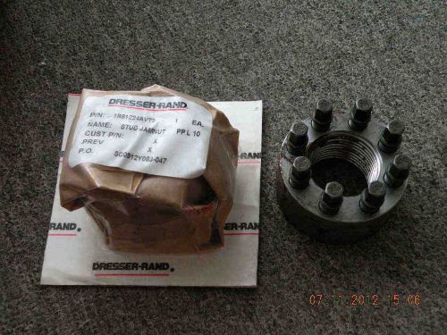 NEW DRESSER-RAND 1R81224AVT9 STUD JAMNUT NIP