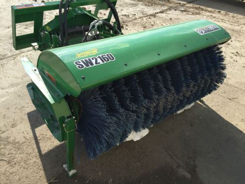 John Deere Front Loader Mounted rotary broom Frontier