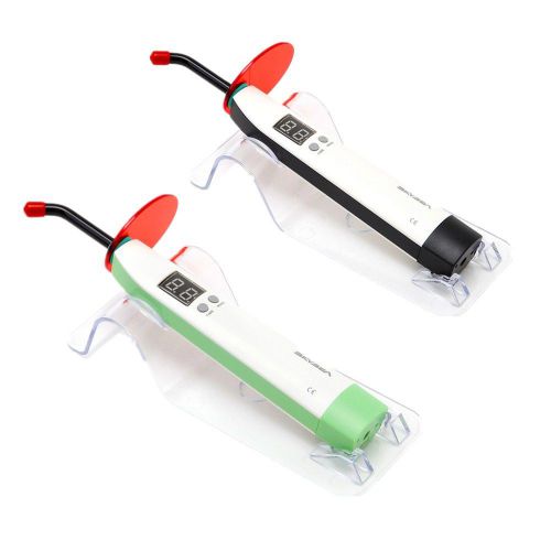 2pc New Cordless LED Lamp Curing Light Dental Equipment Treatment T6 US Ship AA