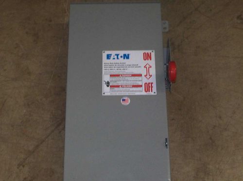 DH363URK Cutler Hammer Heavy Duty Safety Switch 100A 600V Nema 3R Non-Fused 3Ph