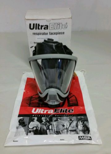 Msa ultra elite mask respirator 491530 large for sale