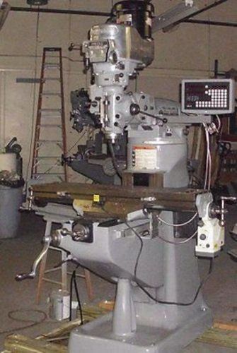 LATE MODEL 2 HP BRIDGEPORT MILLING MACHINEVERTICAL