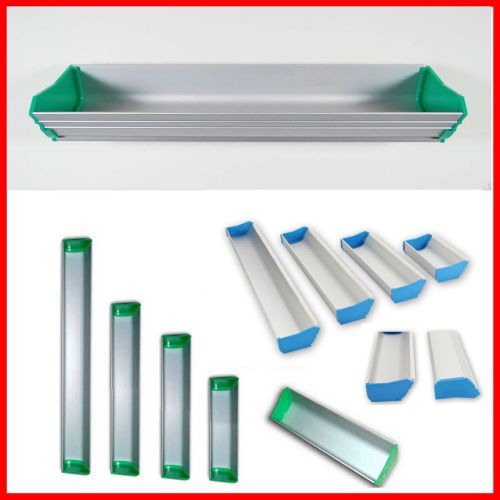 EMULSION SCOOP COATER, COATING TROUGH FOR SCREEN PRINTING VARIOUS SIZES