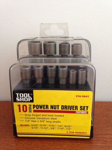 Power nut driver set for sale
