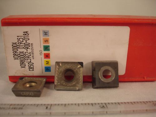 X089000X CB50 SANDVIK CBN Inserts (5 pcs) New&amp;Original