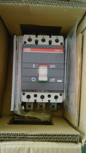 NEW ABB SACE ISOMAX S3L 250 SWITCH --- 0% VAT INVOICE ---