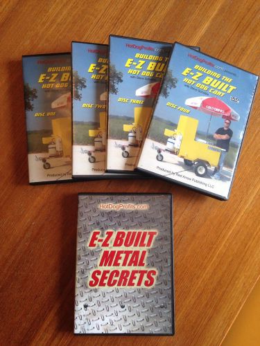 Building The E-Z Built Hot Dog Cart Dvd Set By Steve Schaible