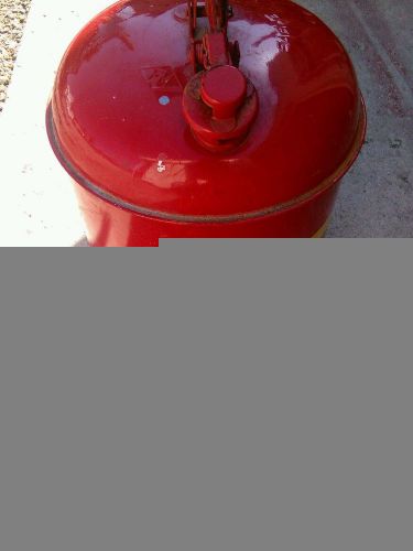 EAGLE 1417 Type I Faucet Safety Can,5 gal.,Red/gas/oil