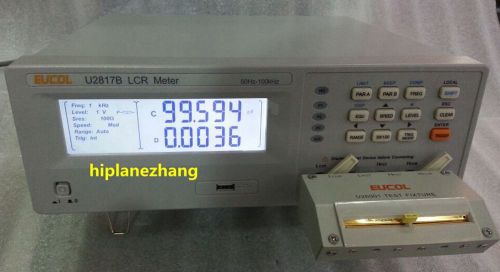 Hi-accuracy 0.1% Bench LCR Meter LCRZDQ ? DEG RAD ESR Test 100KHz USB 2817B