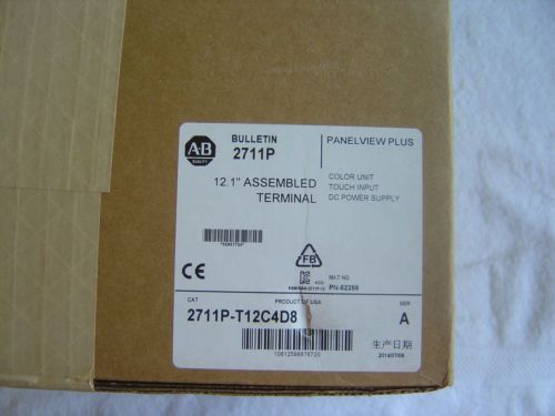 FS  Allen Bradley Panelview Plus   2711P-T12C4D8   07/2014    SEALED