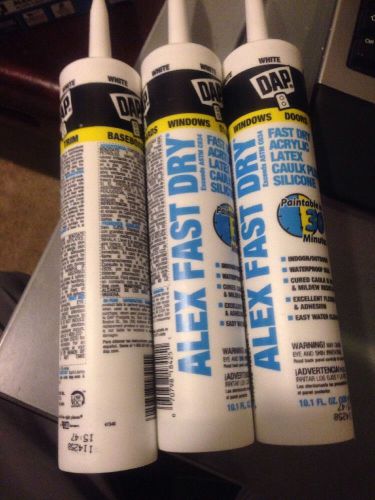 Alex Fast Dry Acyrlic Latex Caulk  Indoor/Outdoor DAP I Caulk