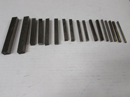 17 PCS SET NEW CLEVELAND MO-Max COBALT LATHE TOOL BITS