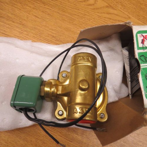 ASCO Red Hat 8210D4 Solenoid Valve 1&#034; pipe 110/120 Volt NEW IN BOX