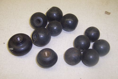 Vintage bakelite machine knobs