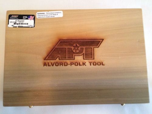 ALVORD-POLK TOOL C-BORE #400-S-10 HSS 10 PCS SET