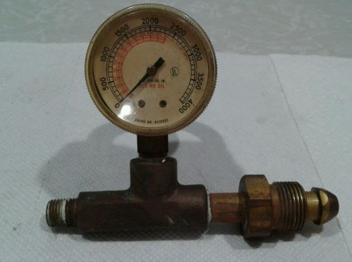 Vintage Antique  Gauge  Steampunk Industrial