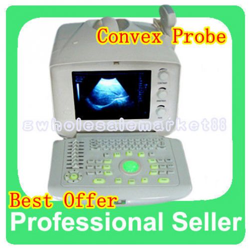 FDA Full digital Portable diagnose Ultrasound Scanner convex probe 3D NEW Gift