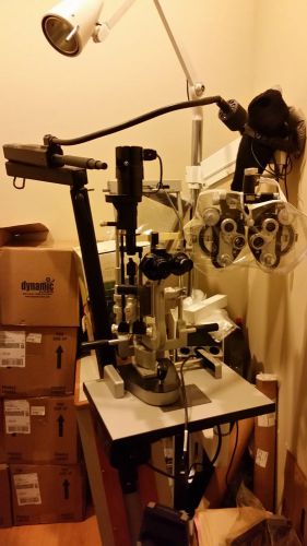 Complete Optical Lane Chair Slit Lamp Phoropter Optometry Tonometer Exam Eye