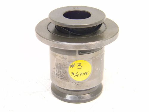 Used bilz #3 tap adapter collet posi-drive tap size 3/4&#034; pipe for sale