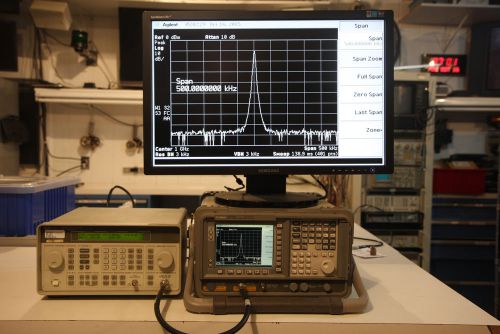 Agilent e4408b spectrum analyzer 9khz - 26.5ghz  esa-l (works great) for sale