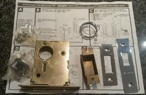 SARGENT 4870 SERIES  DEADBOLT  MORTISE LOCK