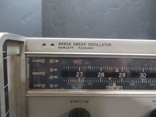 Agilent HP 8690A  SWEEP OSCILLATOR ID #26096 KHDG