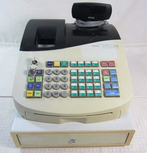 Royal Alpha 587 CX Cash Register