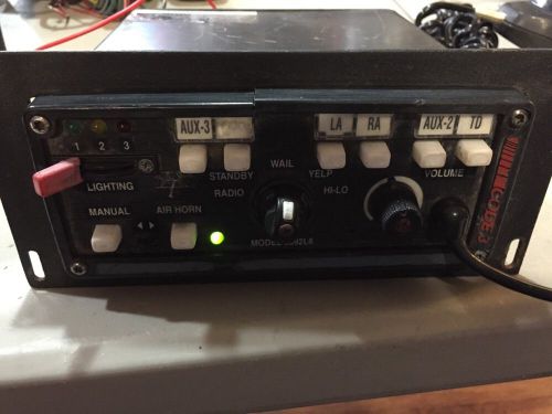 CODE 3 MASTERCOM MODEL 3892L6 LIGHT CONTROLLER AMPLIFIER #38