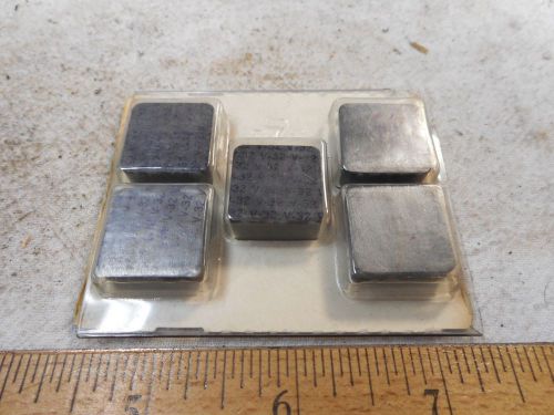 5pc. Valenite SNG 656 Ceramic Boring Bar Lathe tool holder Inserts V32 SNG656 AF