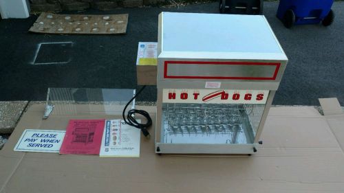 Gold medal hot dog machine rotisserie cooker super dogeroo 8003 for sale