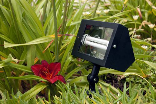 Dabmar Lighting DF5600-B 0 120V Area Flood Light Black