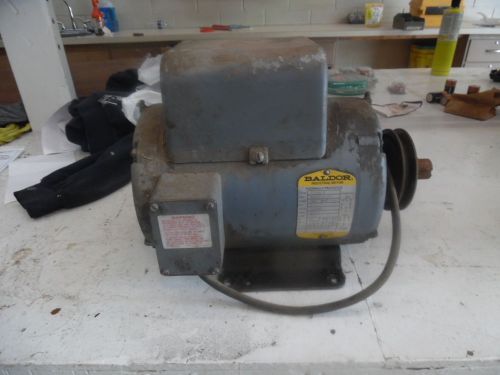 Baldor Industrial Motor, Electric 3HP, Cat L1408TM  1725 RPM, 115-230V,, 3 Phase