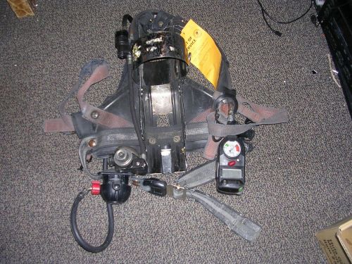 Msa firehawk ii 4500 psi scba harnesses with icm. plus nfpa 1998 compliant. for sale