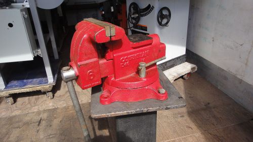 V E COLUMBIAN  D46 6&#039; SWIVEL BASE VISE VICE BLACKSMITH GUNSMITH VINTAGE WILTON