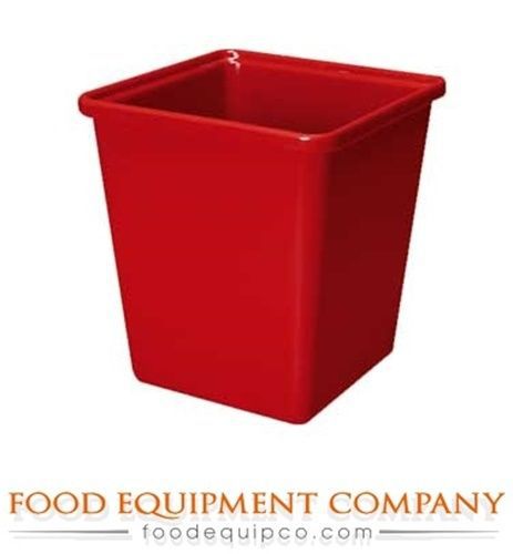 GET Enterprises ML-150-RSP 3 qt. Salad Crock Square Melamine Red  - Case of 6