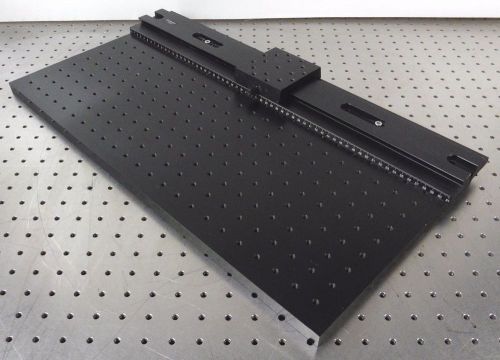 C123701 laser optical breadboard 12&#034; x 24&#034; w/ newport prl-24 rail, prc-3 carrier for sale