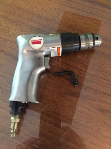 DAYTON 3/8&#034; AIR DRILL MODEL 4Z699...2200RPM 90PSIG...NEW