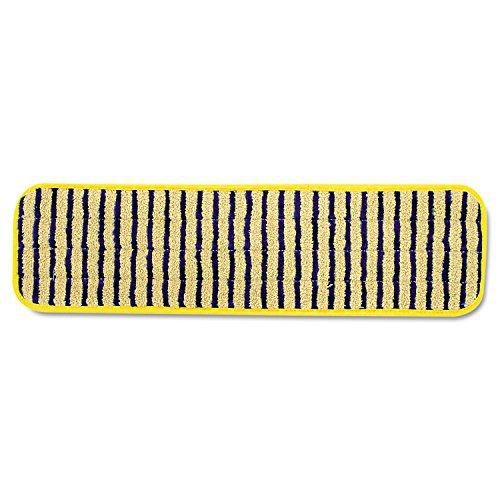 Rubbermaid Commercial FGQ81000YL00 HYGEN Microfiber Mop Pad, Super Scrubber,