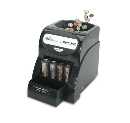 Royal sovereign rs electric coin sorter qs-1ac -black for sale