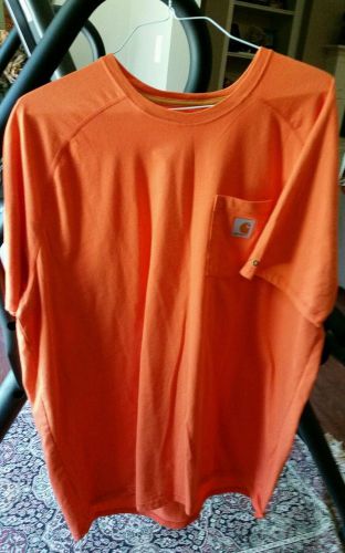 Carhartt Force Cotton Short Sleeve T-Shirt Cotton  Chest pocket relaxed fit xxl.