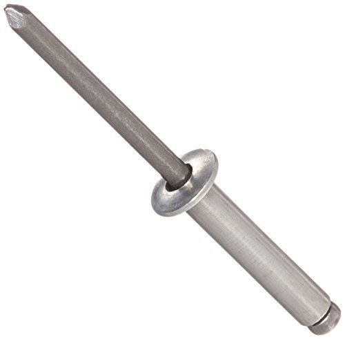 Aluminum Blind Rivet, Meets IFI Grade 19, 0.501&#034;-0.625&#034; Grip Range, 1/4&#034; OD,