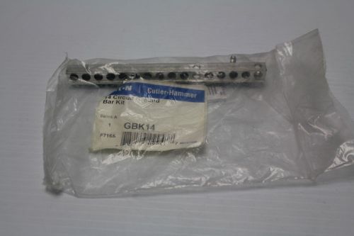 Cutler Hammer GBK14P Ground Bar Kit  Eaton Corporation New